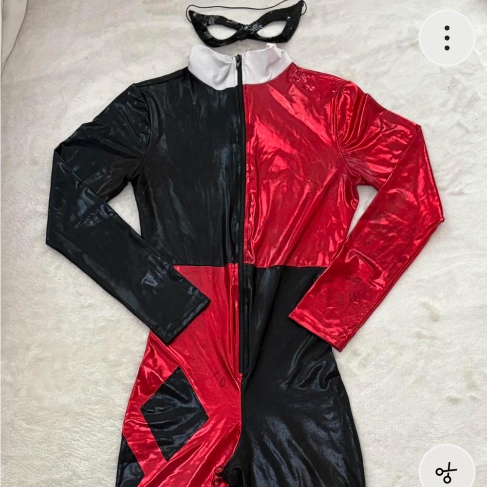 Forplay Red and Black Sequin Costume